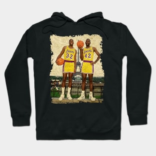 Magic Johnson and James Worthy, 1991 Hoodie